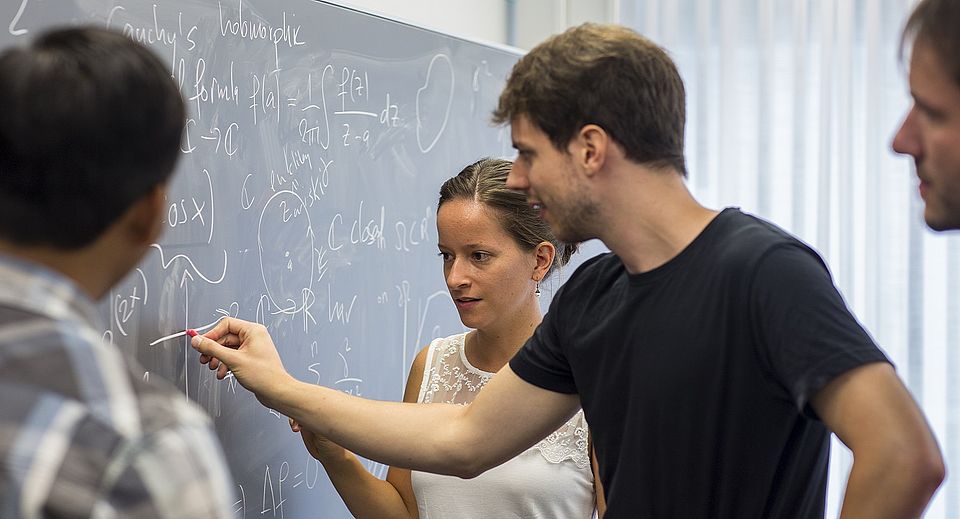 Doctoral students in mathematics